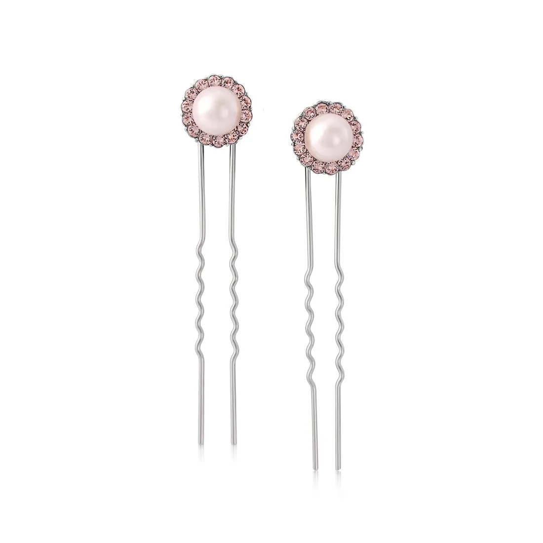 Misty Rose Hair Pins