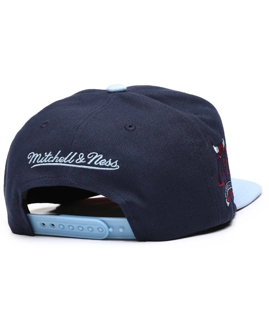 Mitchell & Ness Skyberry Cobbler Snapback Adjustable Cap