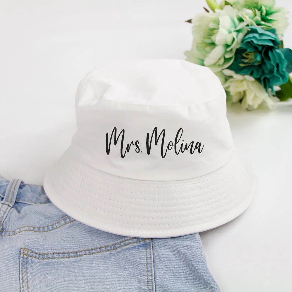 Mrs. Moline Wedding Party Bucket Hat