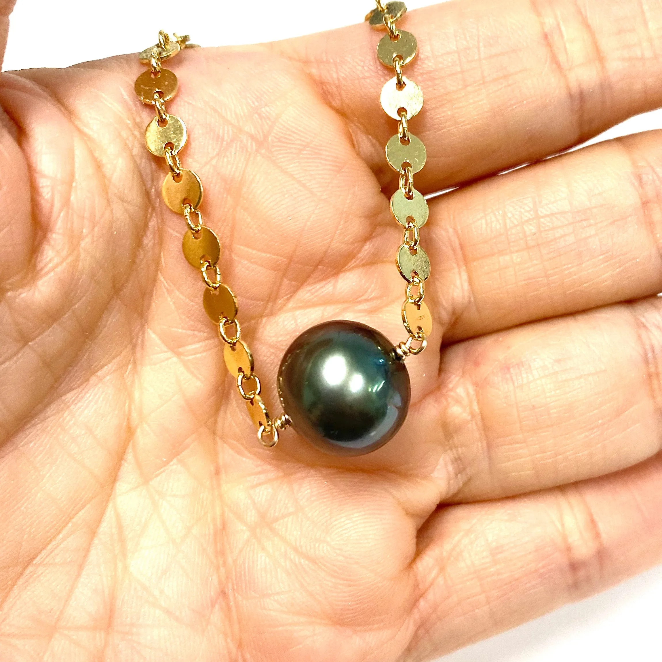 Necklace FAE - tahitian pearl ( N243)