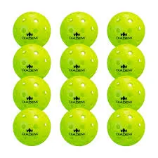 New Diadem Outdoor Pickleballs - 12 Pack Neon Balls