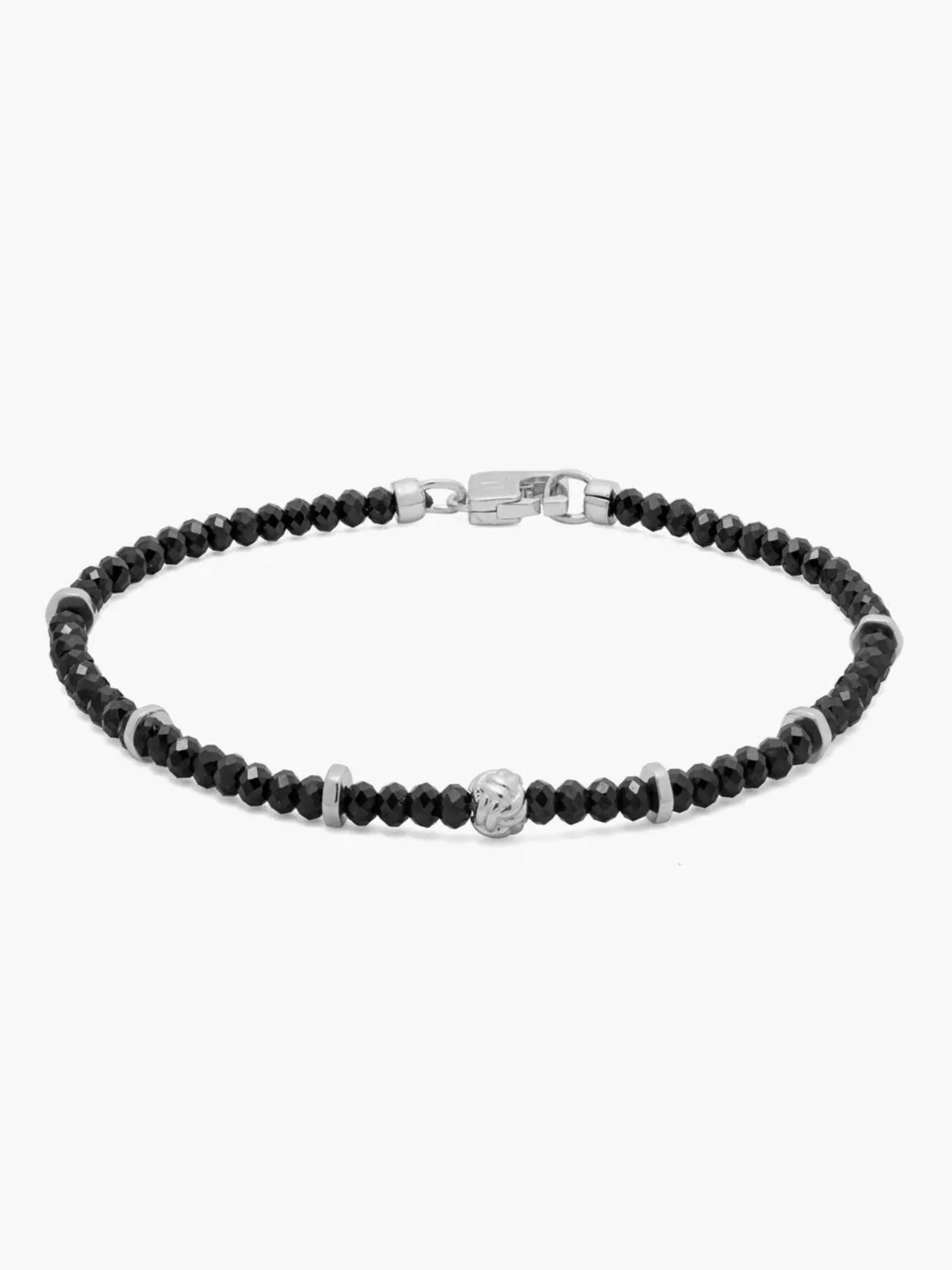 Nodo Bracelet | Black Spinel