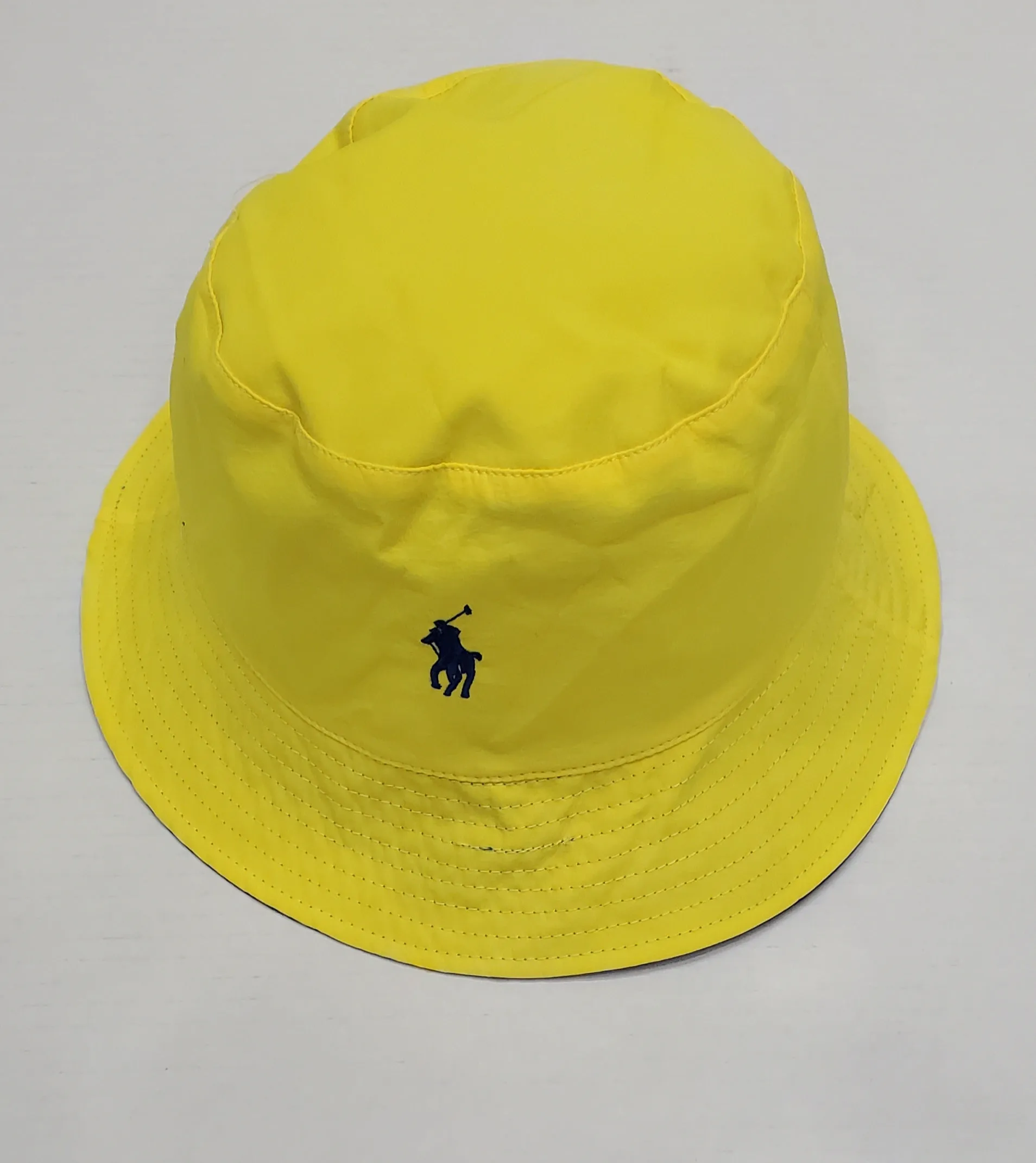 Nwt Polo Ralph Lauren Reversible Kswiss Bucket Hat