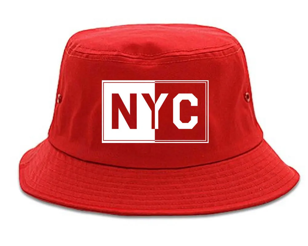 NYC Rectangle New York City Bucket Hat