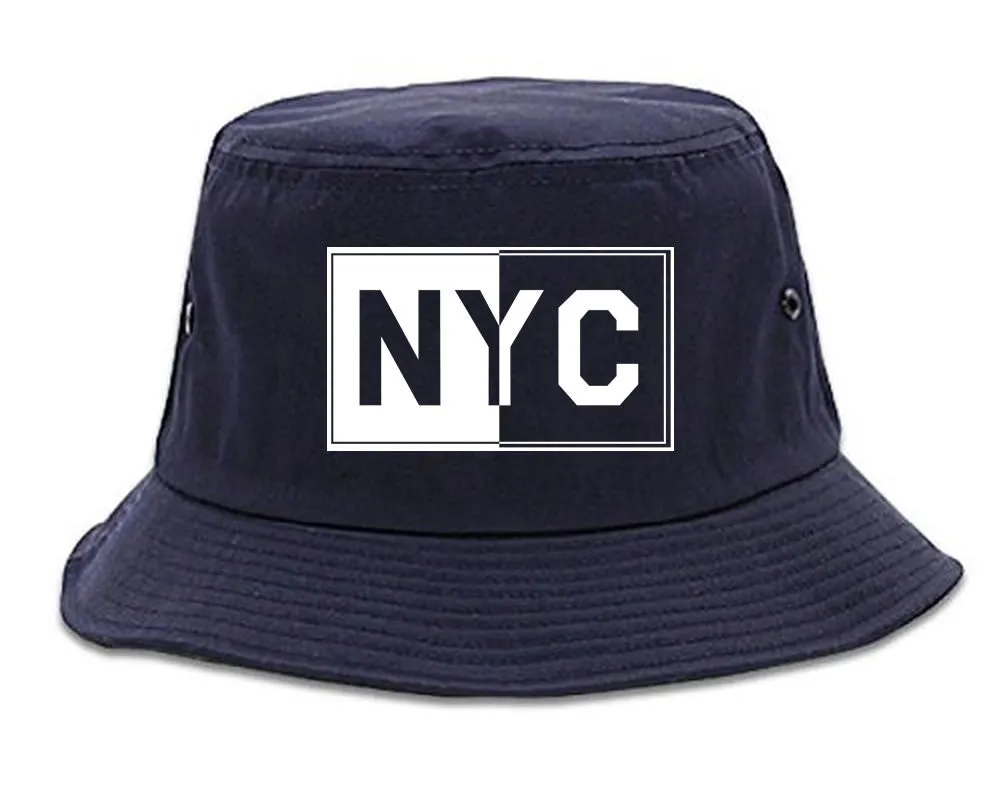 NYC Rectangle New York City Bucket Hat