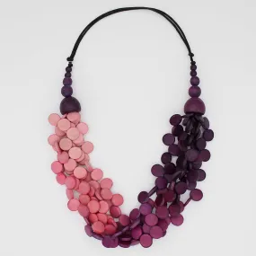 Ombre Wine Gillian Necklace