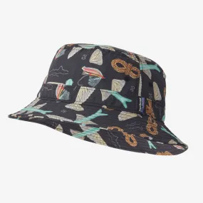 Patagonia Wavefarer Bucket Hat - Fly 50 / Ink Black