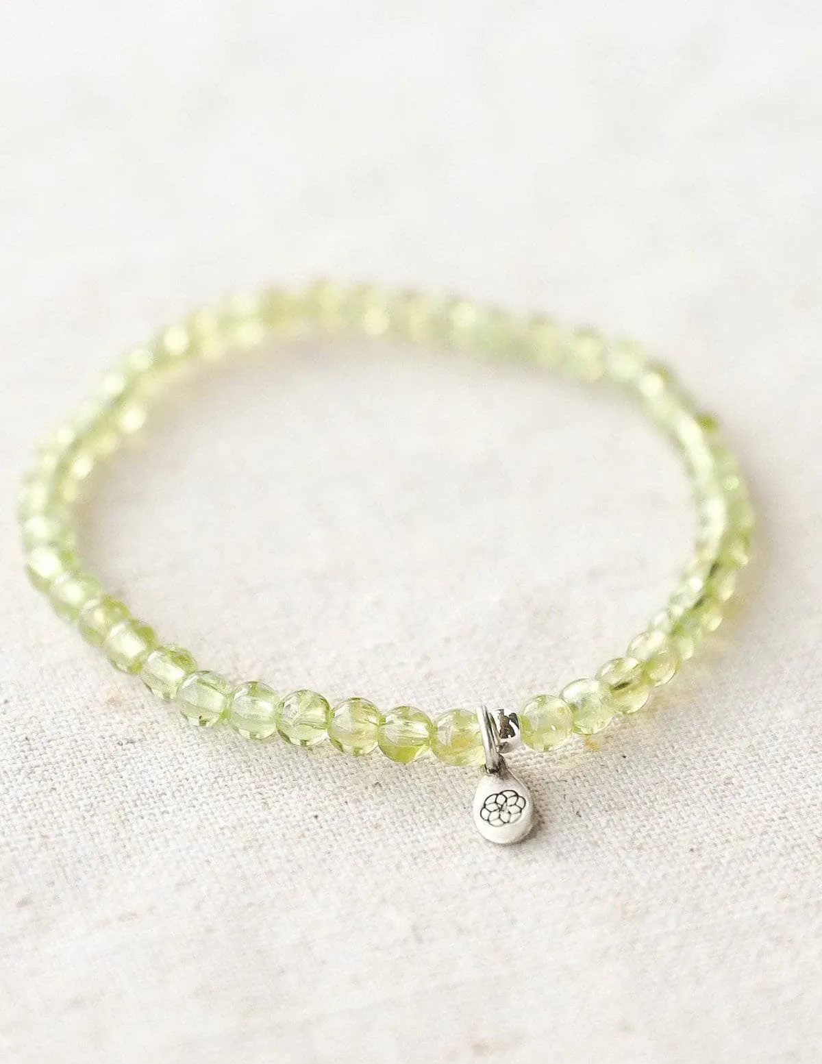 Peridot Mini Gemstone Bracelet