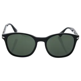 Persol Men's PO3150S Sunglasses Black/Green 54mm