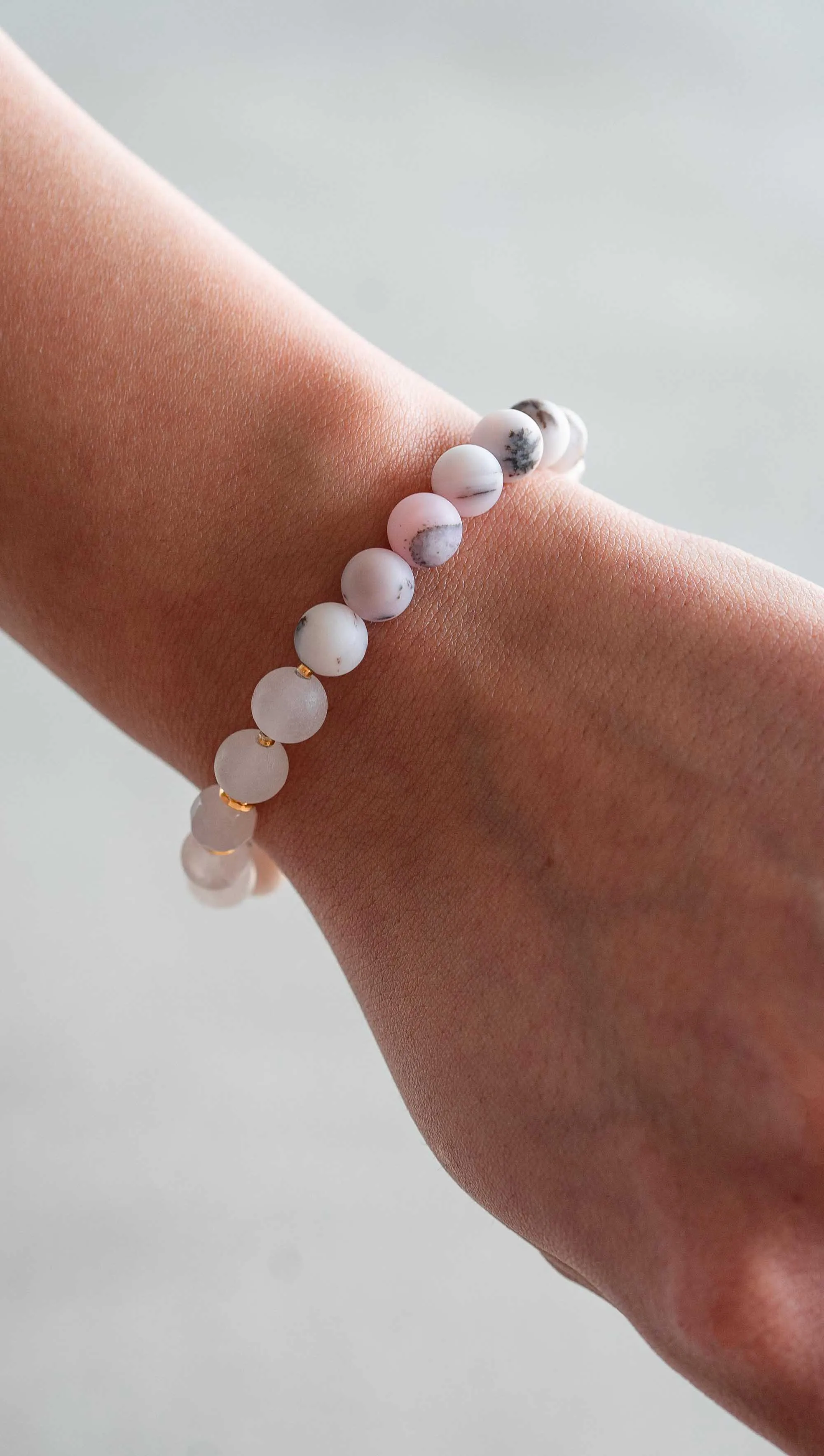 Peruvian Pink Opal Bracelet