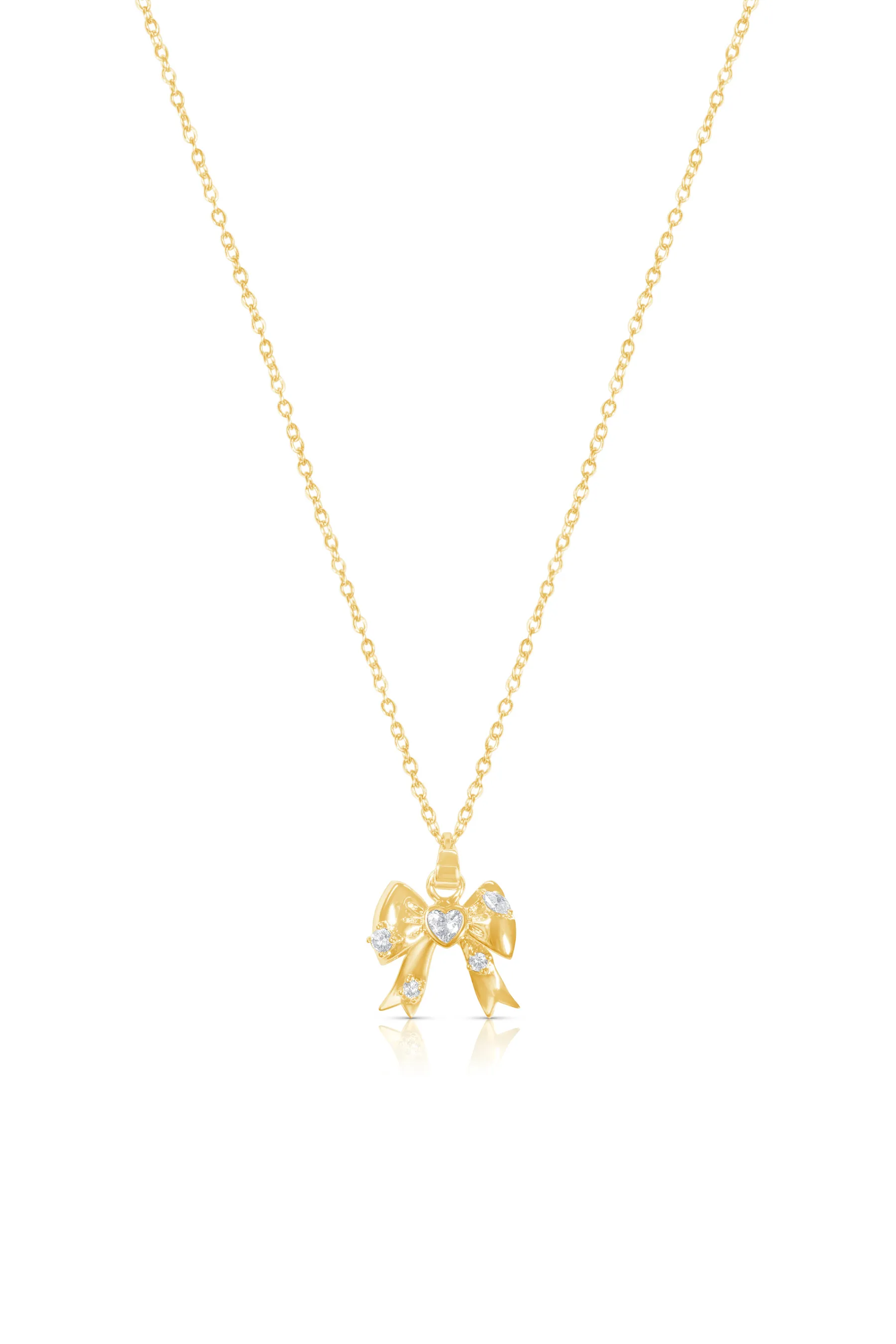 Petite Bow Necklace