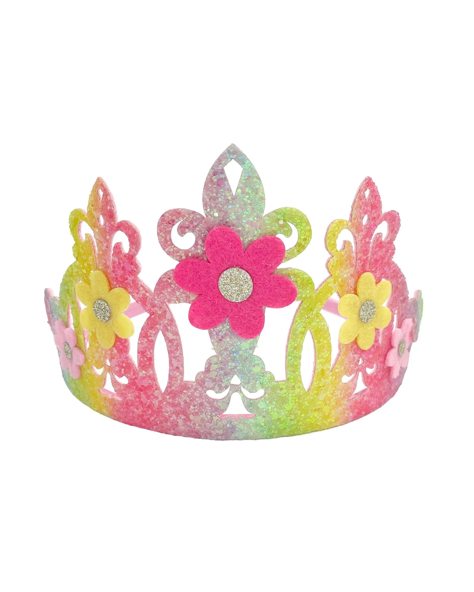 Pink Poppy Unicorn Fairy Crown