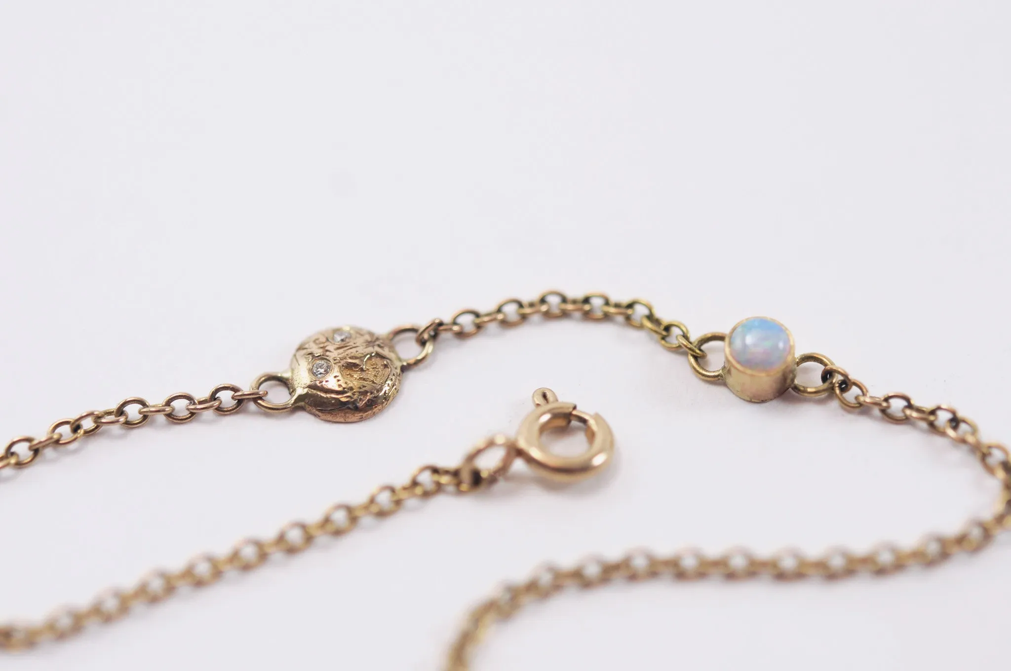 Pluto & Charon Chain Bracelet