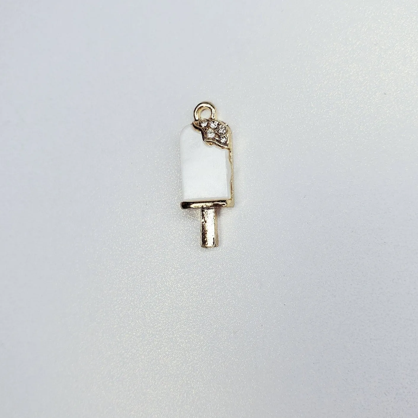 Popsicle Ice Cream Rhinestone Charm