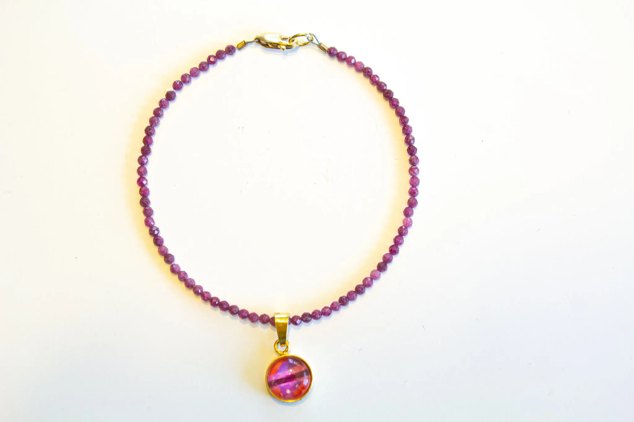 PRECIOUS GEMSTONE BRACELET-RUBY