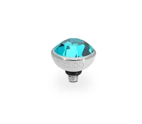 Qudo Ring Top Blue Zircon Bottone 10mm 615607