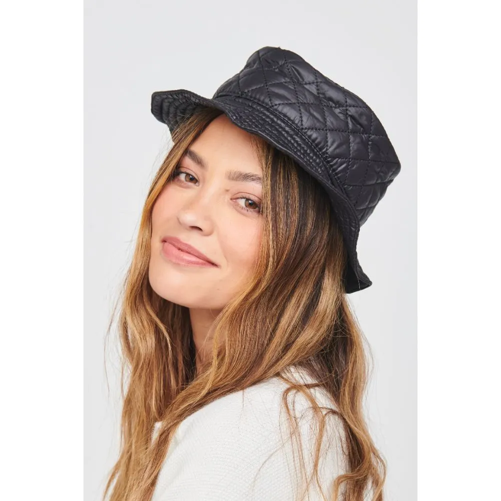 Quilted Nylon Bucket Hat Bucket Hat