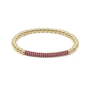 Raise the Bar | Ruby Charm Bracelet