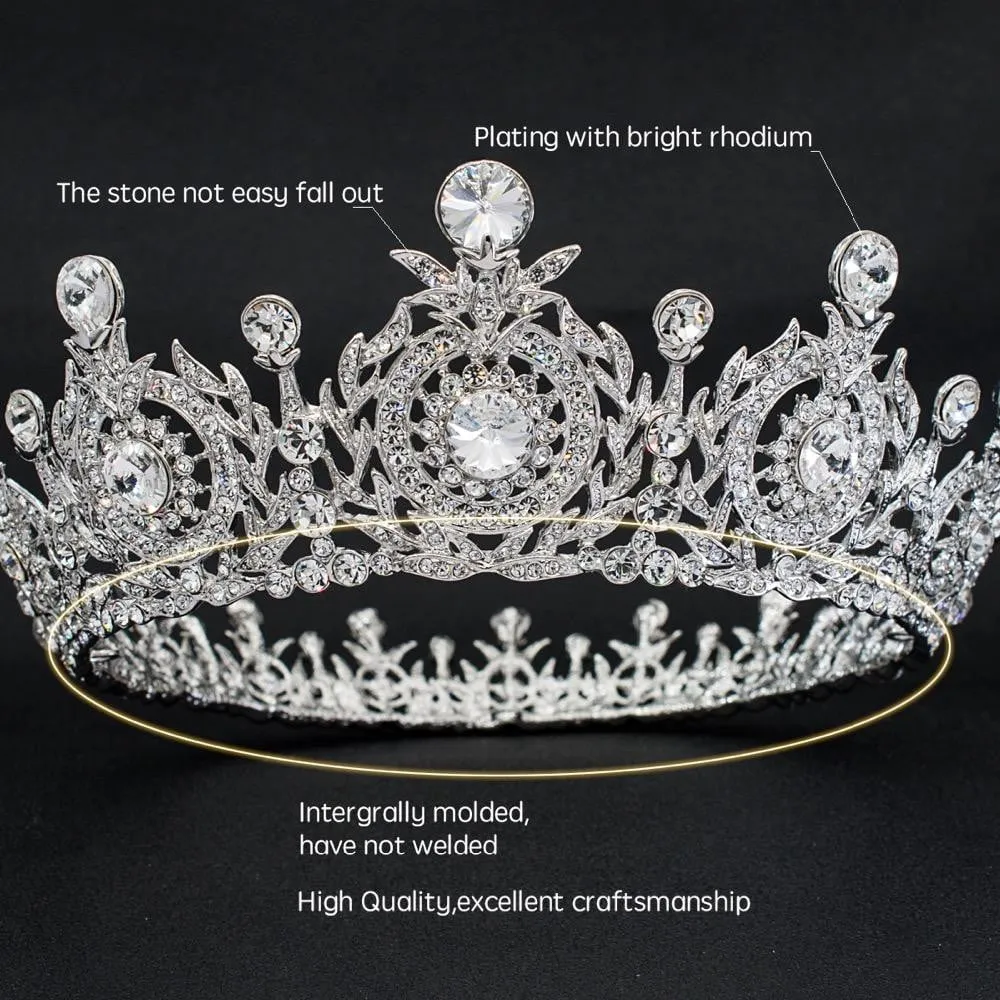 Real Austrian crystals Taira for wedding, bridal royal tiaras diadem SHA8641