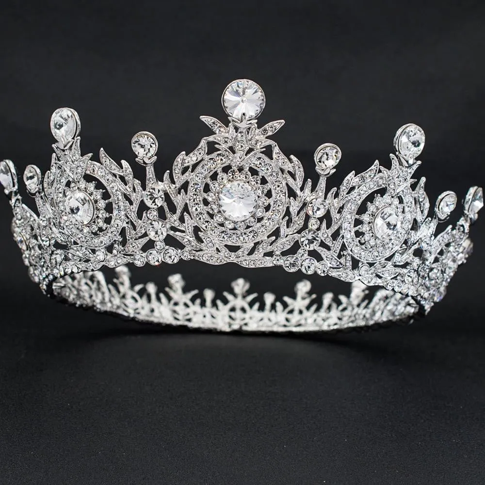 Real Austrian crystals Taira for wedding, bridal royal tiaras diadem SHA8641