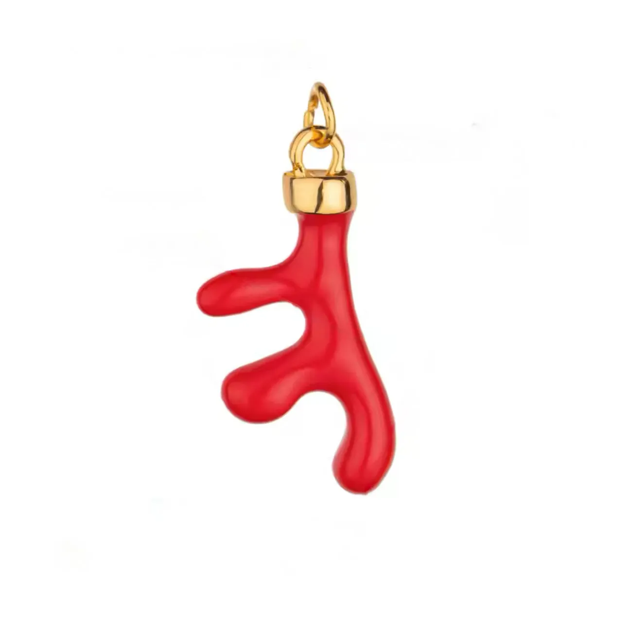 Red Coral Charm