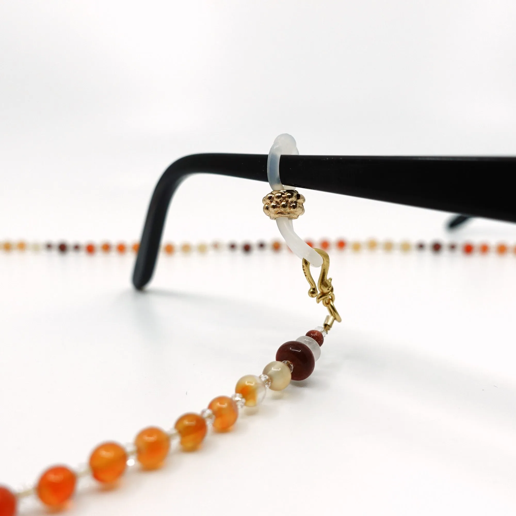 Return to Origin 4mm Carnelian Necklace