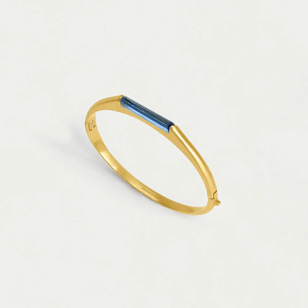 Revival Hinge Gemstone Bangle