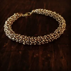 Rope Bracelet - Champagne Gold/Bronze