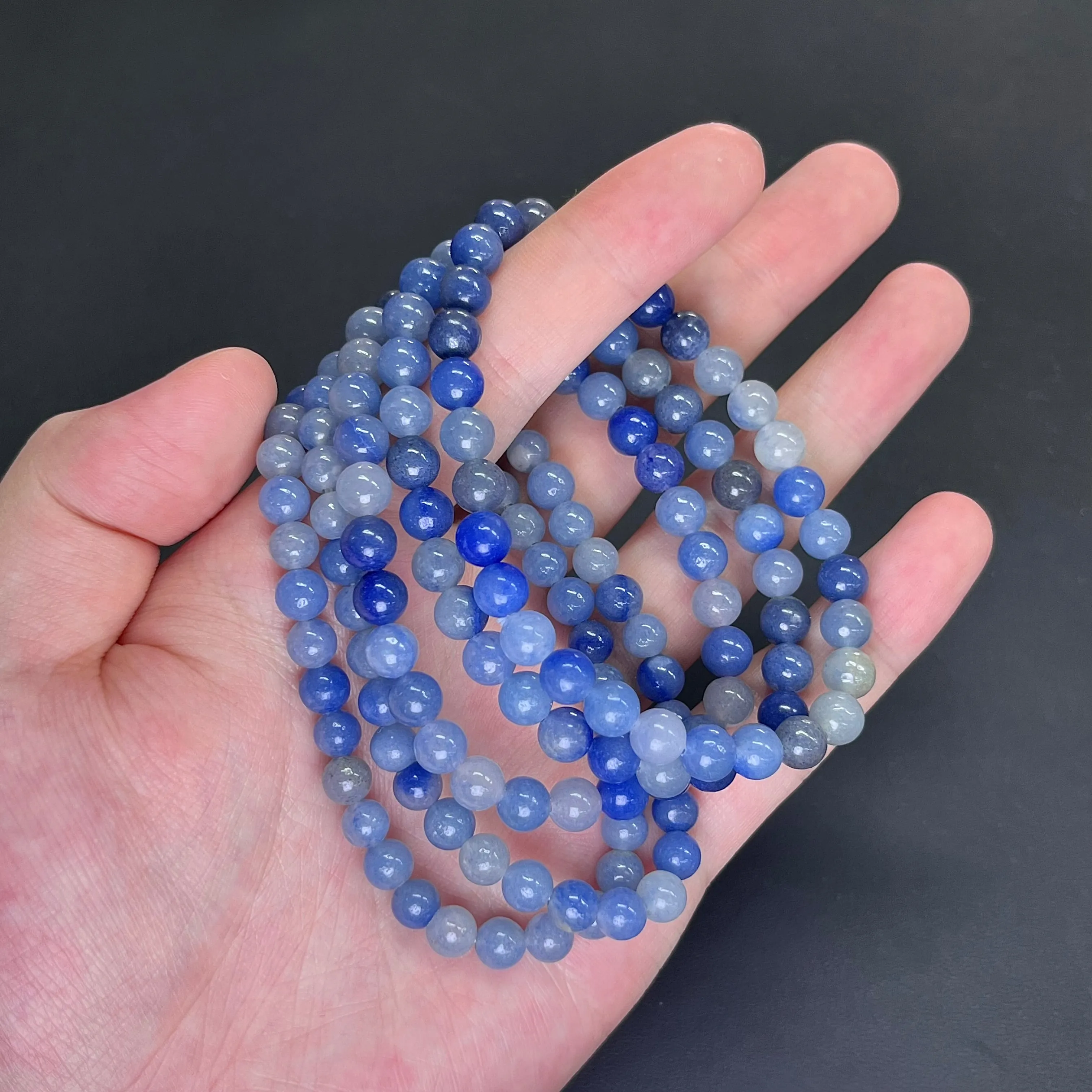 Round Bead Bracelets 6mm