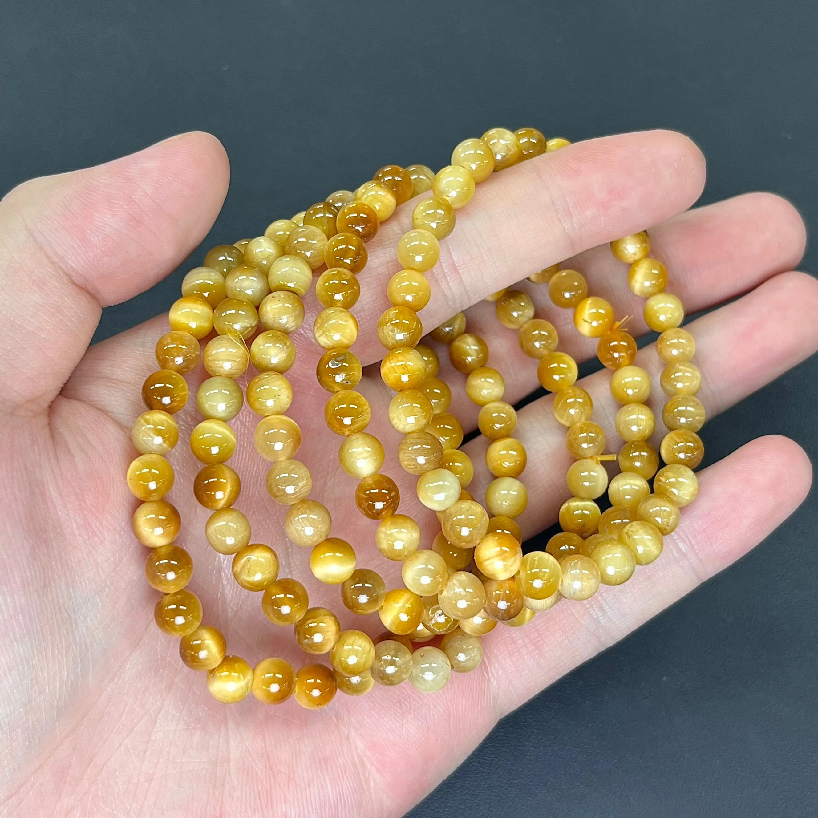 Round Bead Bracelets 6mm