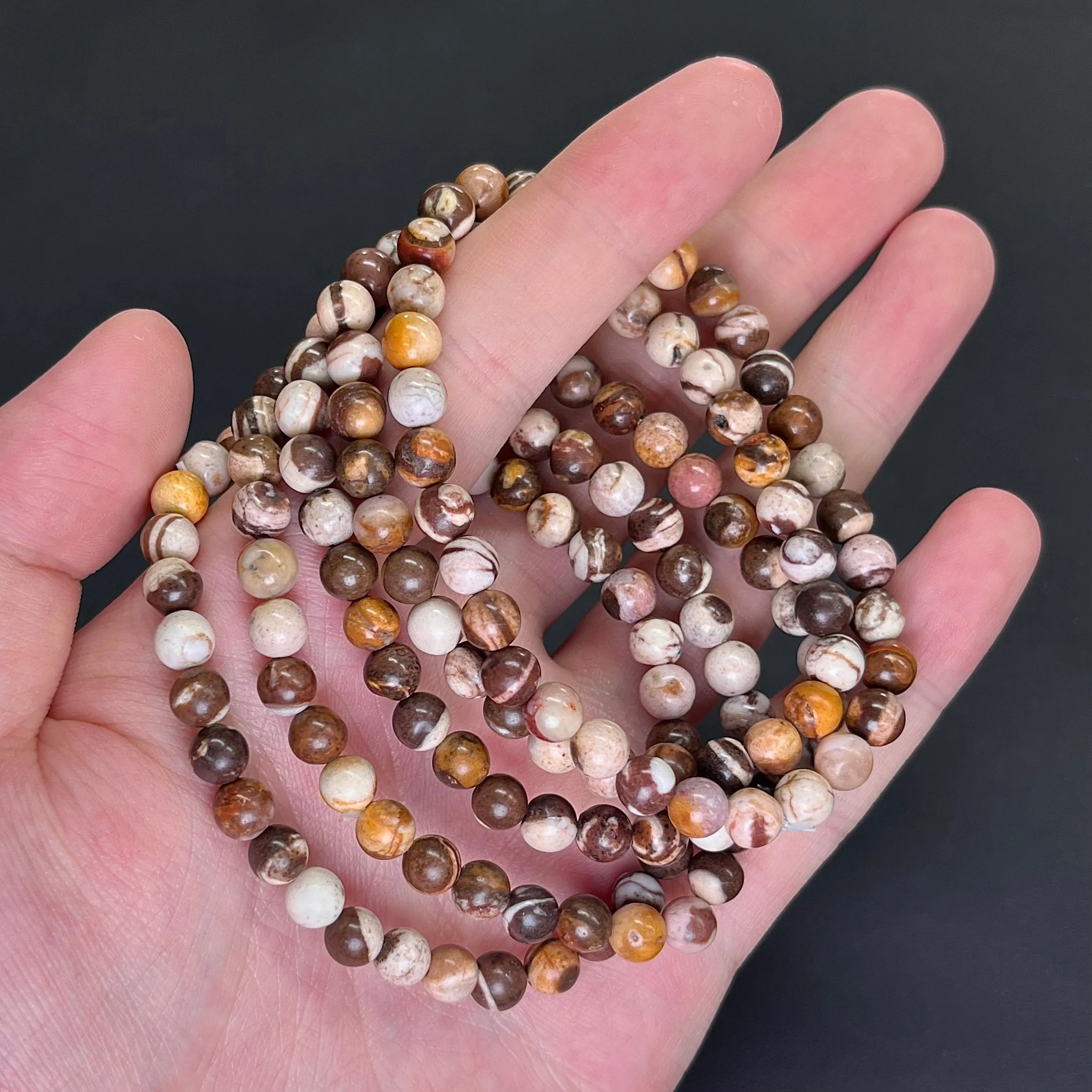 Round Bead Bracelets 6mm