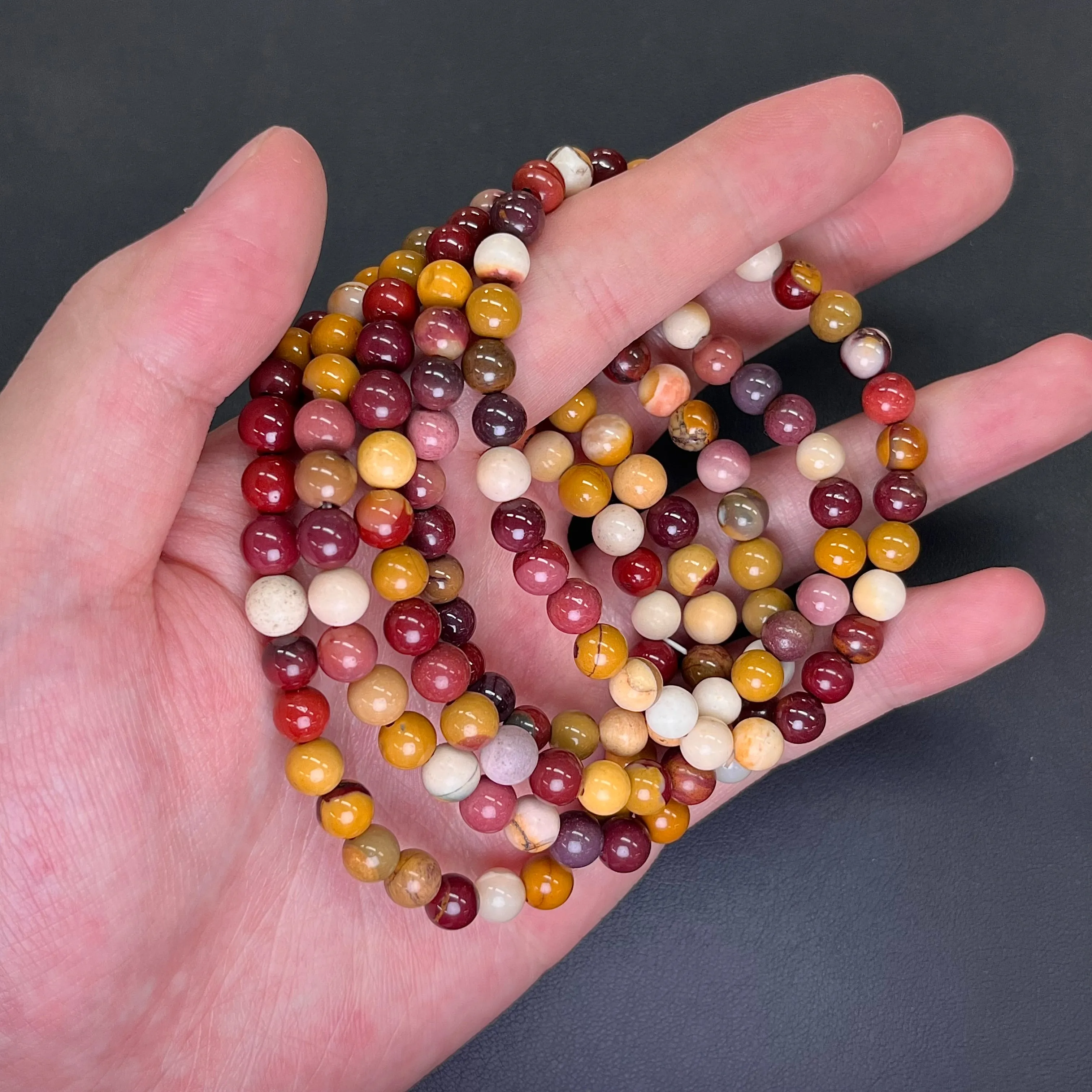 Round Bead Bracelets 6mm