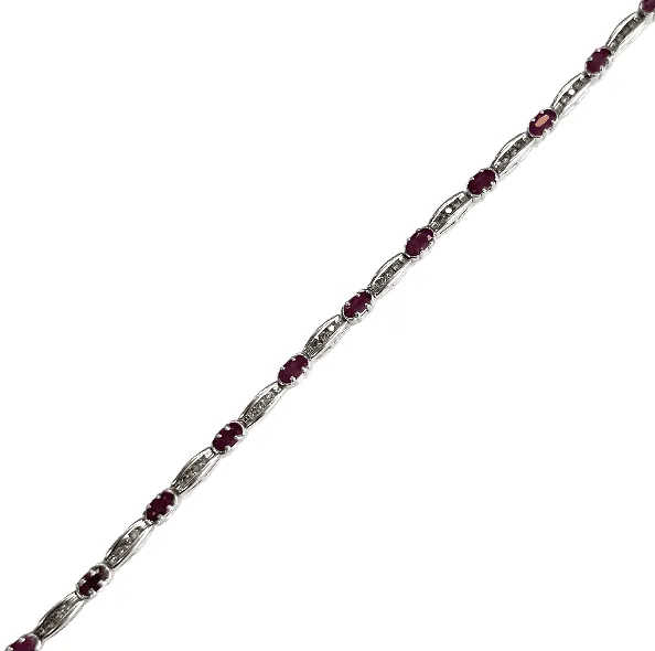 Ruby & Diamond Bracelet