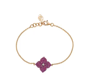 Sabel Collection Pink Sapphire and Diamond Bracelet