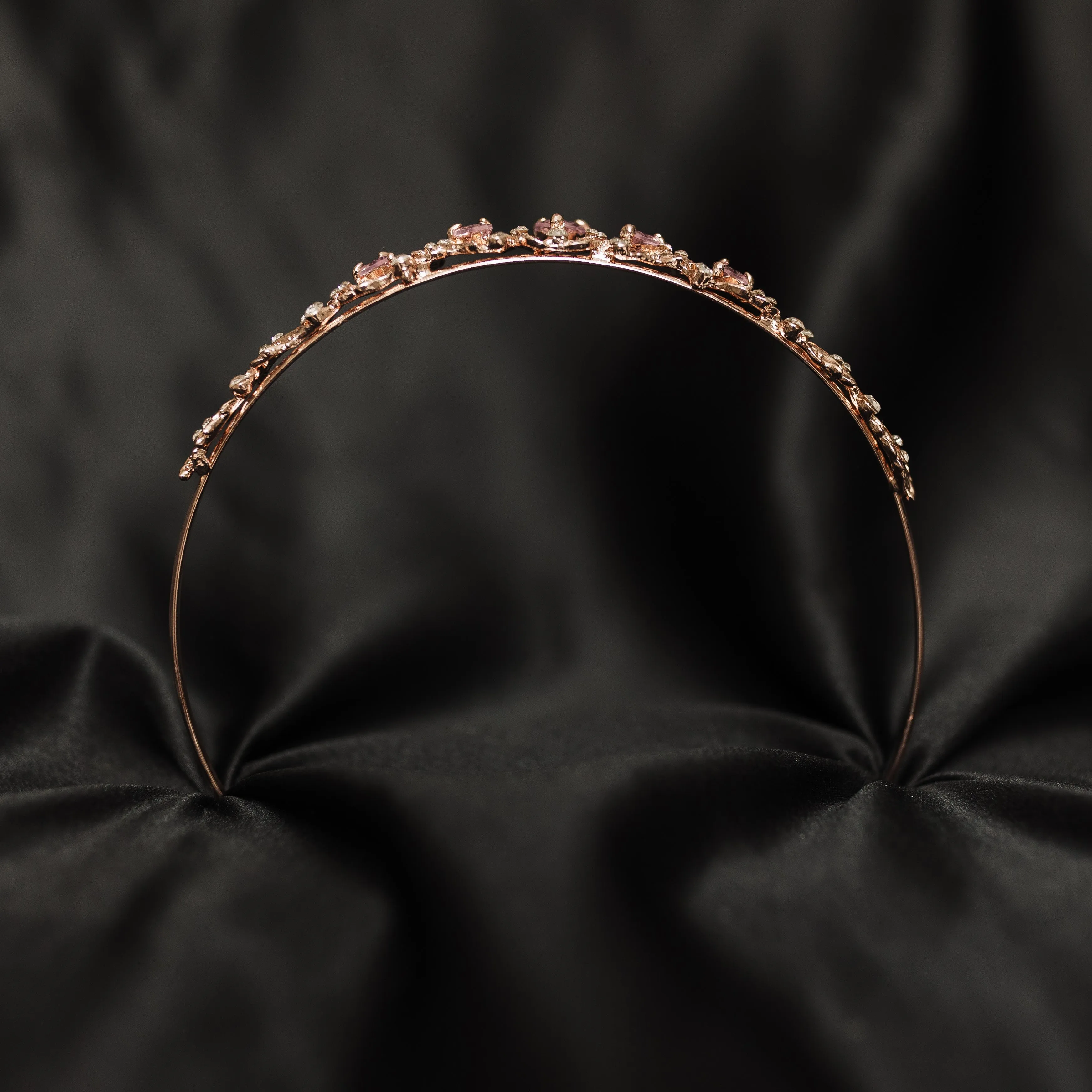 Sadie's Tiara in Pink & Rose Gold