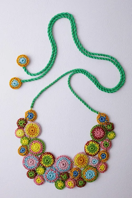 Samoolam Handmade Kai Necklace Multicolored