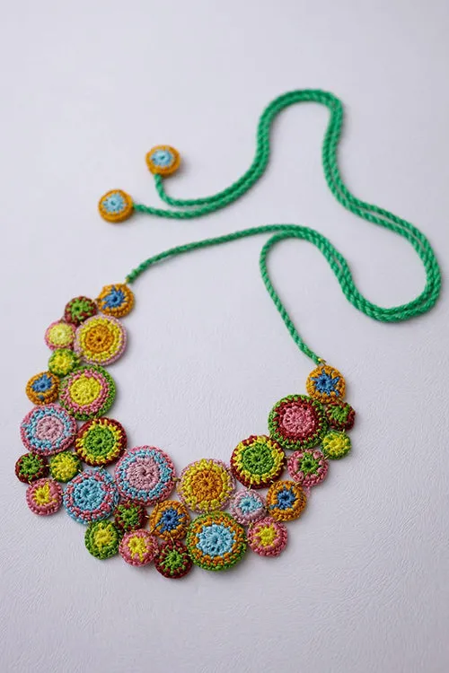 Samoolam Handmade Kai Necklace Multicolored