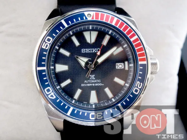 Seiko Samurai Pepsi Prospex Diver Men's Watch SRPB53K1