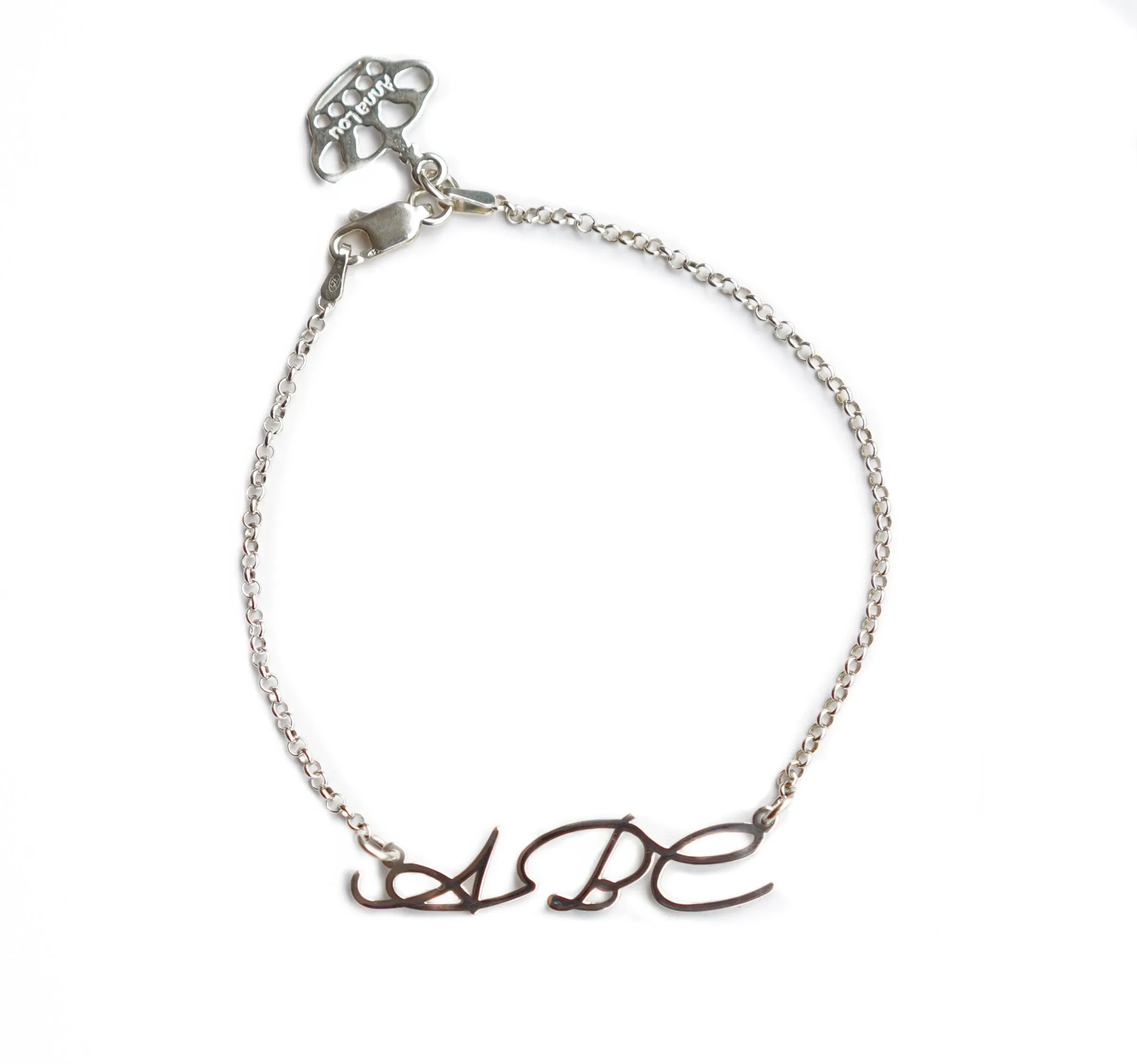 Signature Handwriting Name Bracelet