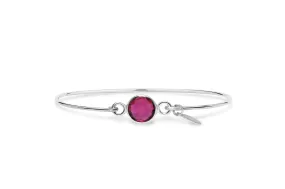 Signature Skinny Bracelet Ruby