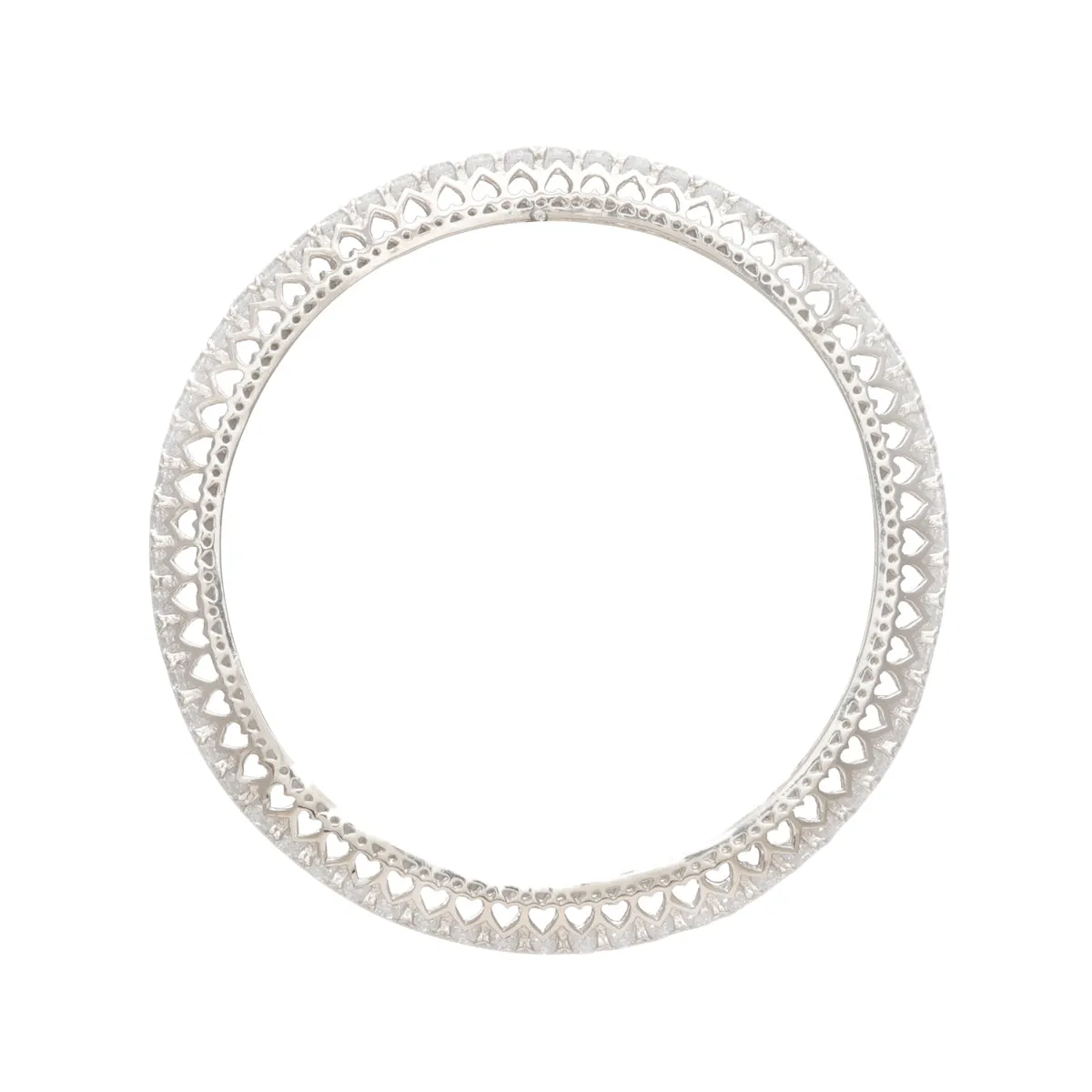 Single Line Diamonds Lookalike Bangles (2.4)