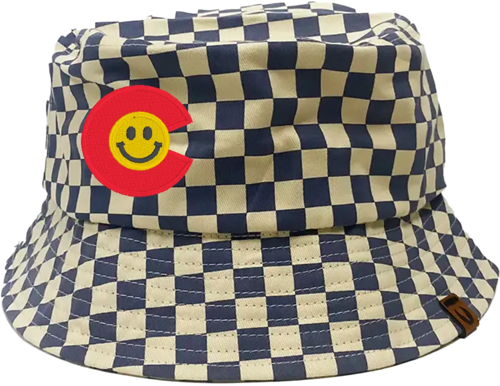 Smiley CO Adult Block Party Bucket Hat