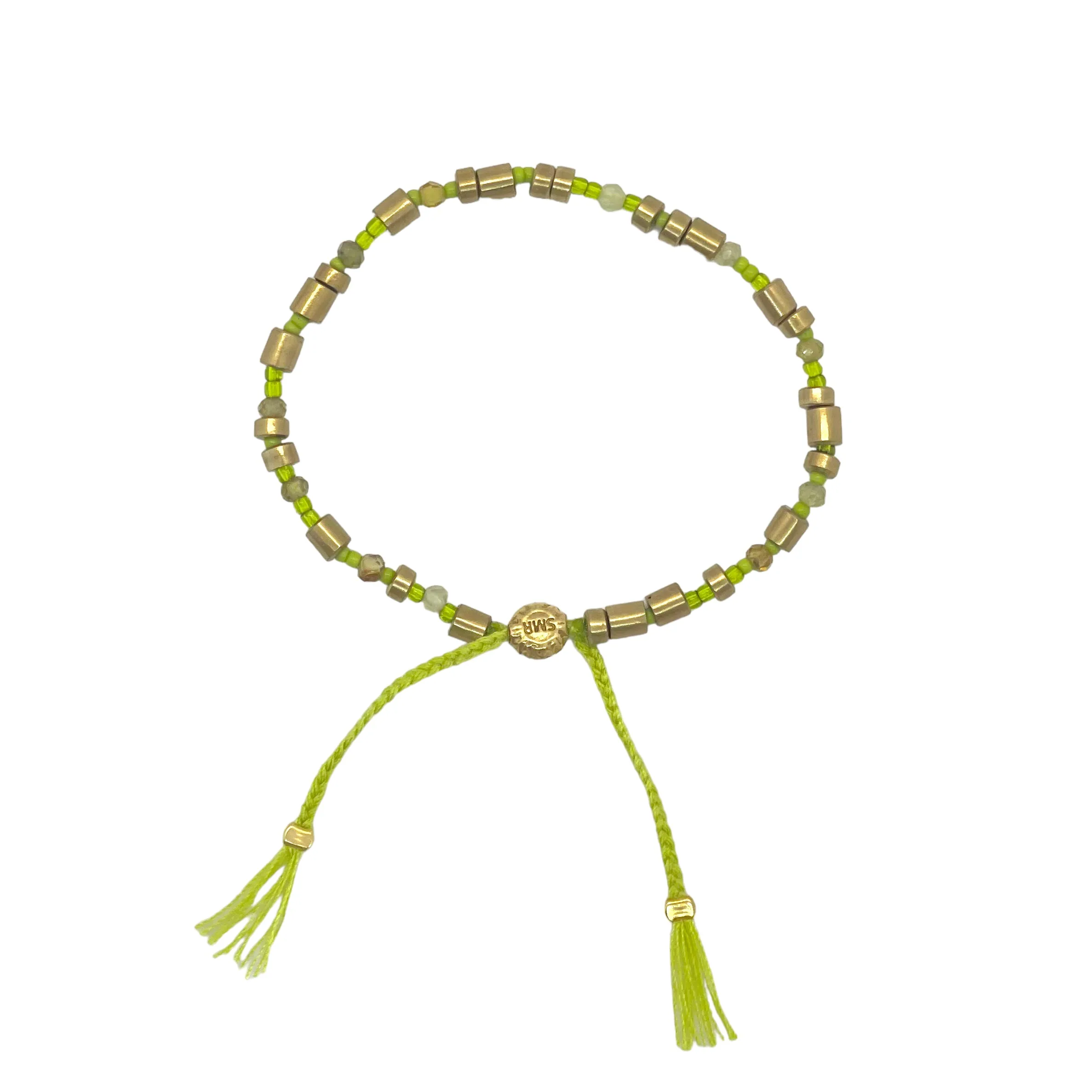 smr | Peridot | Earth Collection bracelet