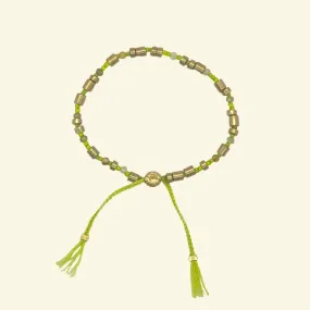 smr | Peridot | Earth Collection bracelet