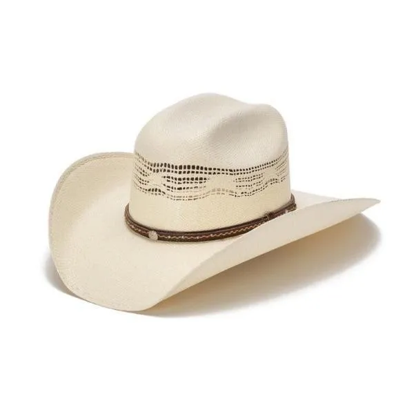 Stampede Bangora Straw Western Hat -The Roan with Venting