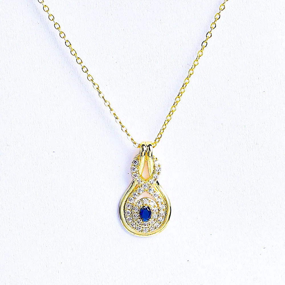 Stunning Shining Zircon Stones Necklace  - Fluffy