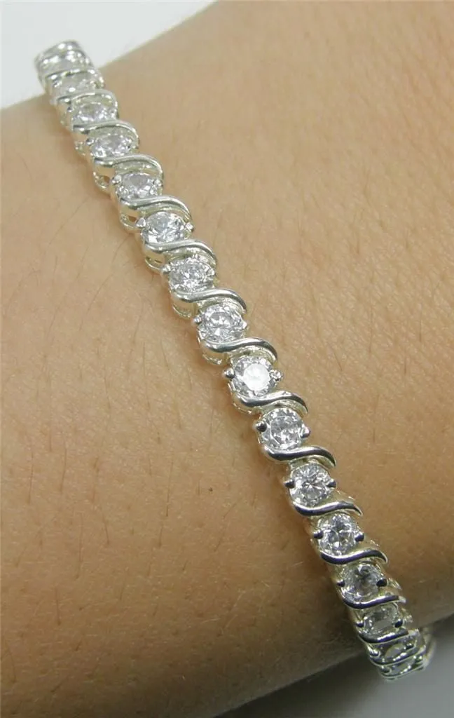 Swarovski Crystal Tennis Bracelet