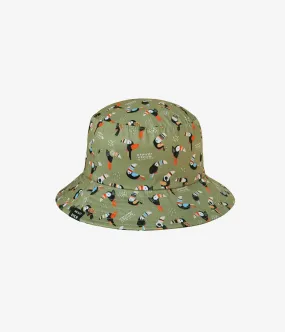 The Crazy Toucan Bucket Hat - Iguana - BABY