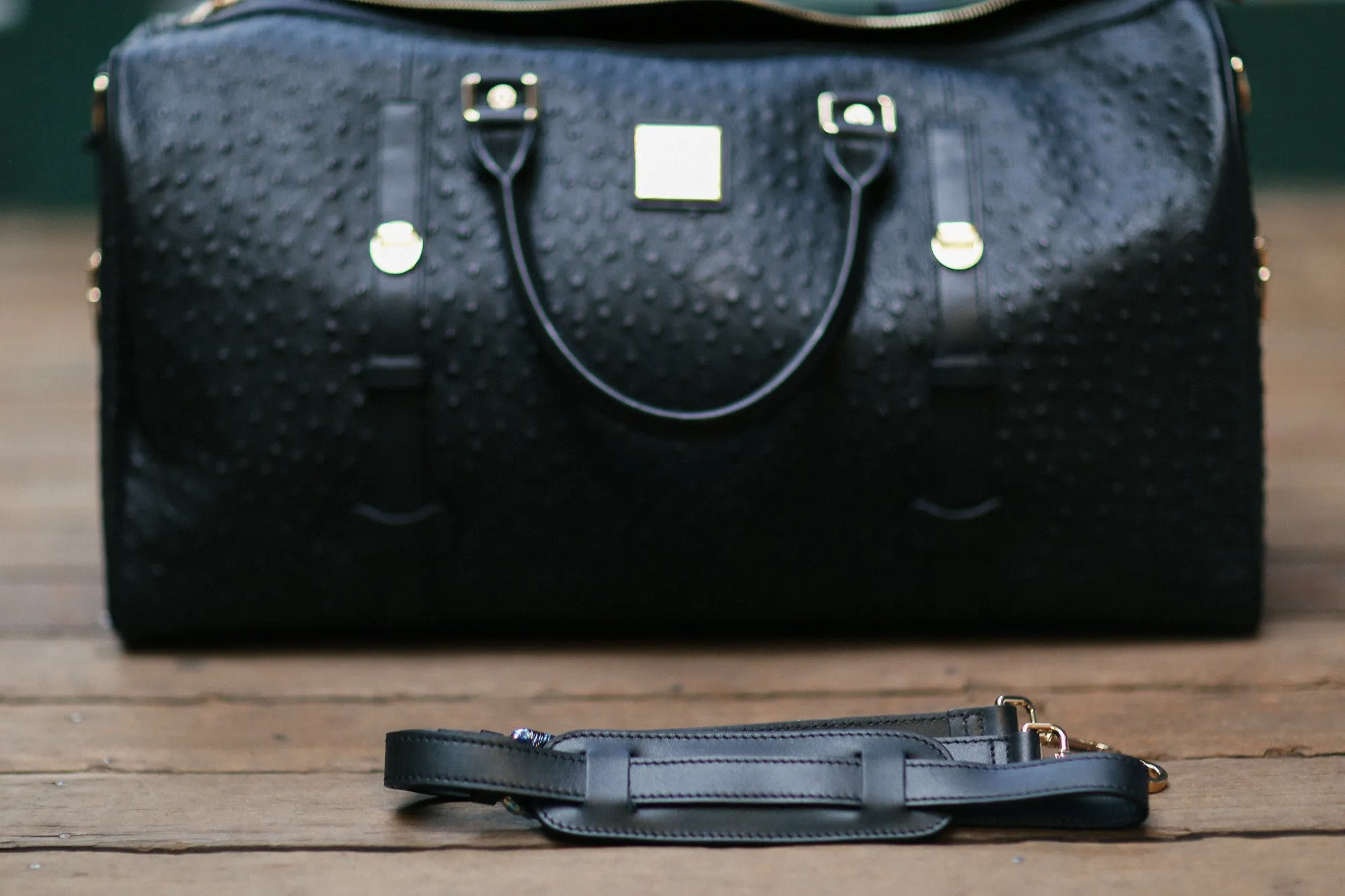 The Crown Collection Black Duffle