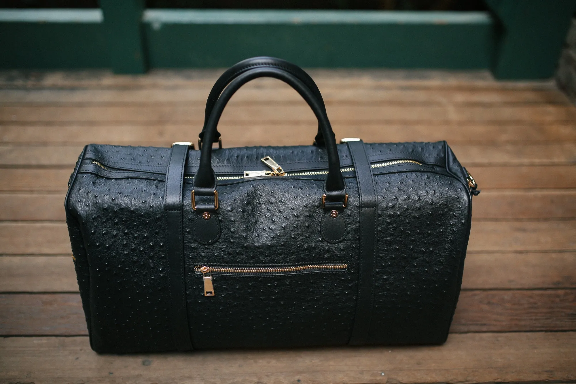 The Crown Collection Black Duffle